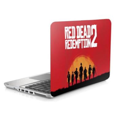 Imagem de Skin Adesivo Protetor Para Notebook 15 Wide Red Dead Redemption 2 Rock