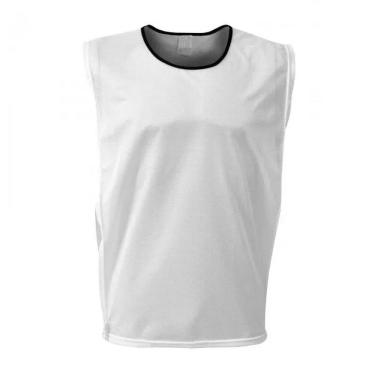 Imagem de Kit com 10 Coletes de Futebol na Cor Branco - TRB