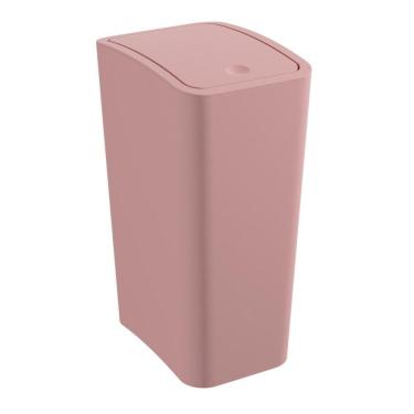 Imagem de Lixeira com Tampa Click 2 Rosé Astra Rose