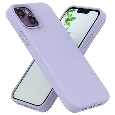 Imagem de SOH Mingying Capas de silicone para iPhone 13 Series, incluindo iPhone 13 Mini (5,4 polegadas), iPhone 13 (6,1 polegadas), iPhone 13 Pro (6,1 polegadas) e iPhone 13 Pro max (6,7 polegadas) (cinza
