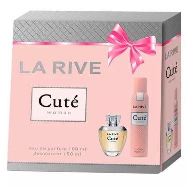 Imagem de Kit Perfume Fem Edp La Rive Cute 100Ml+Desodorante 150 Ml