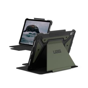 Imagem de URBAN ARMOR GEAR UAG Projetado para iPad Air 11" Case (6ª Geração 2024 M2) A2902, A2903, A2904 Fólio Robusto Auto Sleep/Wake com porta-lápis e suporte multiângulo, Metropolis SE Olive