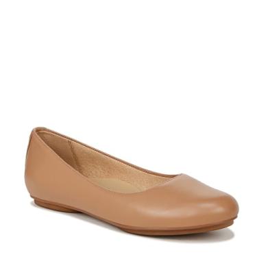 Imagem de Naturalizer Sapatilha feminina Maxwell Slip-On Ballet, Couro Cafe, 35