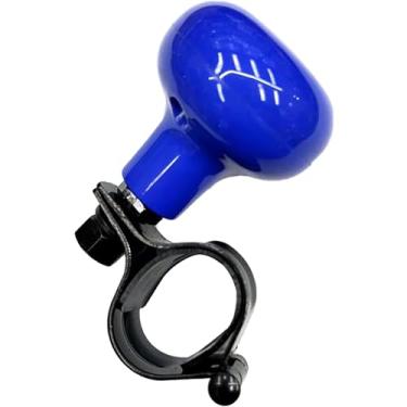 Imagem de Riloer Puxador antiderrapante para suicídio, botão de aumento de 360 graus, botão de suicídio para carro, volante giratório para bola de aumento de volante,