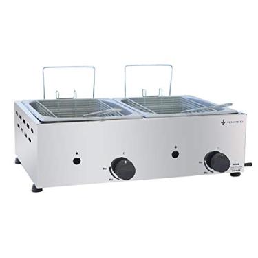 Imagem de Fritador Elétrico Óleo 10 Litros 2 Cuba Sfe212 - Venâncio 220v