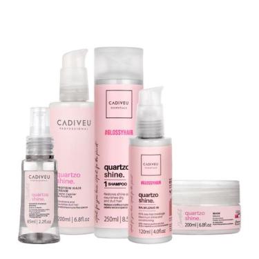 Imagem de Kit Cadiveu Professional Essentials Quartzo Shine Shampoo Máscara Pré 