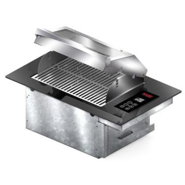 Imagem de Churrasqueira de Embutir SARO Elétrica Digital CHED