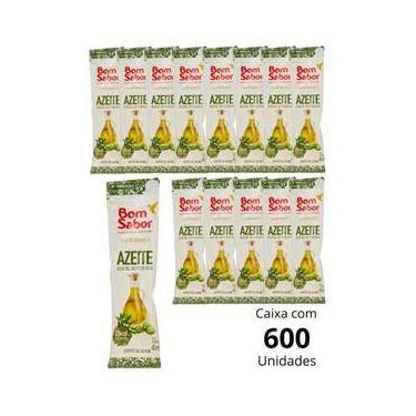 Imagem de Kit 3 Caixas De Azeite De Oliva Bom Sabor Em Sachê De 4ml Para Saladas