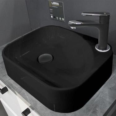 Imagem de Cuba para Banheiro em Mármore Sintético Libra Cozimax