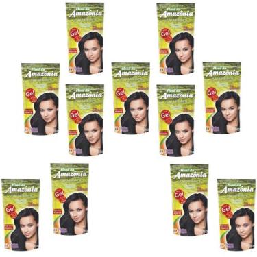 Imagem de Hene Em Gel Amazonia 09x180gr Divina Dama Preto Medio (Preto Natural) 