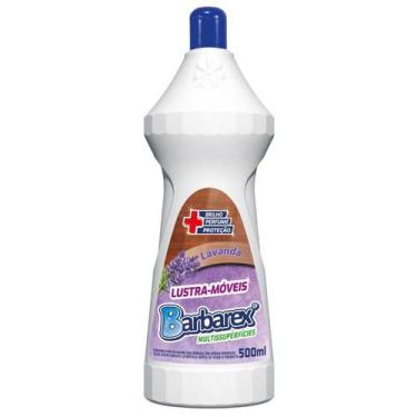 Imagem de Lustra Móveis Brilho Proteção 3 em 1 Lavanda 500ml Barbarex