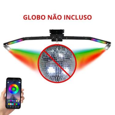 Imagem de Base Para Kit Discoteca Rgb Deltrônica 2 Canhões Strobo Led - Deltroni