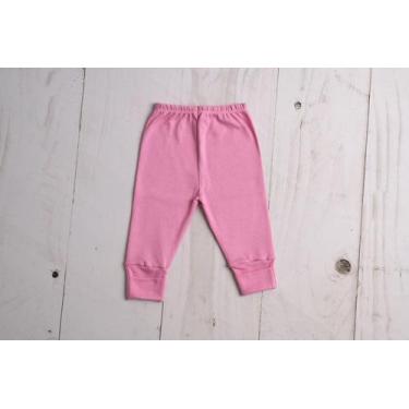 Imagem de Calça / Mijão Bebê / Culote Suedine Pé Reversível 100% Algodão - LETIC