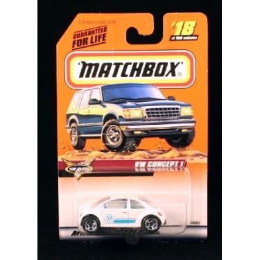 Imagem de Matchbox VW CONCEPT 1 WHITE Top Class Series 4 1999 Basic Die-Cast Vehicle (#18 of 100)