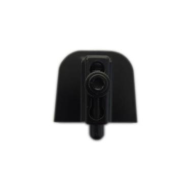 Imagem de Trinco para portas e janelas de vidro temperado Blindex (1335) - PRETO