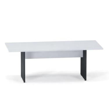 Imagem de Mesa Reunião Pé Painel P25 Pandin 2,6 M Cinza e Grafito