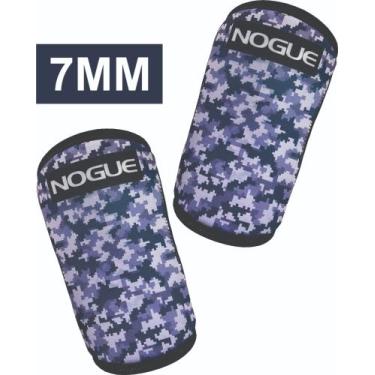 Imagem de Joelheira Nogue 7mm Agachamento Cross Training, Azul, M