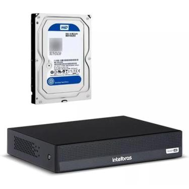 Imagem de Gravador Intelbras Para 8 Cameras Mhdx 1008 Com Hd 500gb