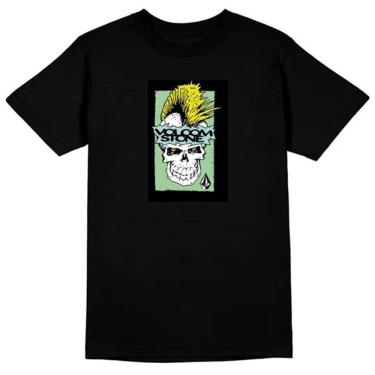 Imagem de Camiseta Volcom Bringit SM25 Masculina Preto