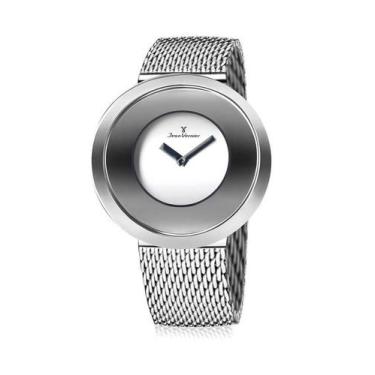 Imagem de Relógio De Pulso Jean Vernier Pulseira Aço Feminino Jv00078A