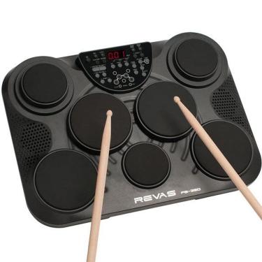 Imagem de Bateria Eletrônica Portátil Revas Pb-350 By Roland C/ Fonte