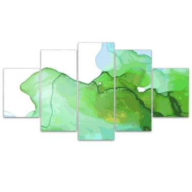 Imagem de Quadro Decorativo em Mosaico MDF Mármore 8 115x60cm - Império da Impre