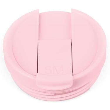Imagem de Simple Modern Tampa Flip Tumbler | Tampa Flip Reutilizável Aço Inoxidável Trek | Coleção Trek | Blush