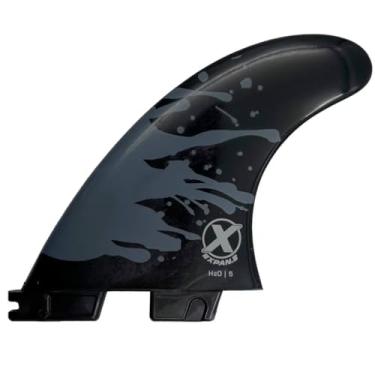 Imagem de Quilhas Prancha de Surf M5 Encaixe FCS 2 Expans H205 Performance e Rigidez (Preta)
