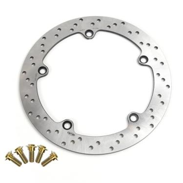 Imagem de Rotor de disco de freio traseiro com parafusos de montagem para BMW R850C R850GS R850R R850RT R1100GS R1100R R1100RT R1100S R1150GS R1150R R1150RS R1150RT, acessórios de substituição de motocicleta