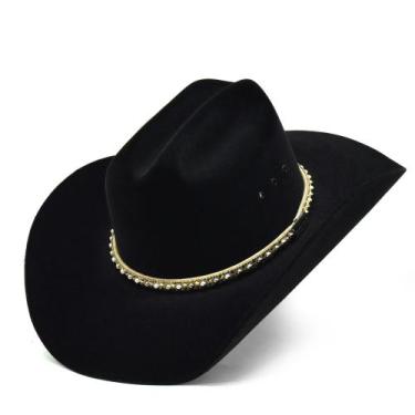 Imagem de Chapéu Feminino Americano Com Bandinha De Strass Atrevidu's - Atrevidu