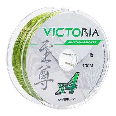 Imagem de Linha Multifilamento 4x Victoria 0,30mm 44Lbs 100m - Maruri