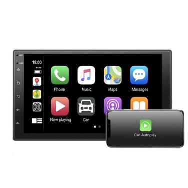 Imagem de Central multimídia tela 7  carplay android auto sem fio wifi - TAY TEC