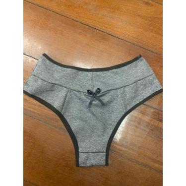 Imagem de Calcinha calça cós alto lacinho sustentaçao segura barriga - Confecção