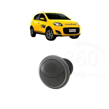 Imagem de Difusor Saida Ar Central/Lateral Palio Cinza Com Aro Prata