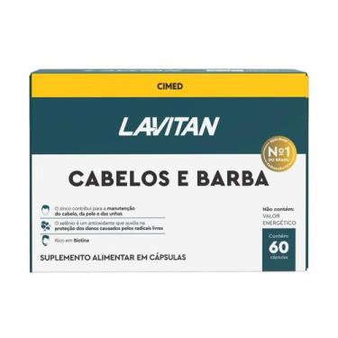 Imagem de Lavitan Vitamina Cabelo e Barba Homem 60 cps - NAO INFORMADO