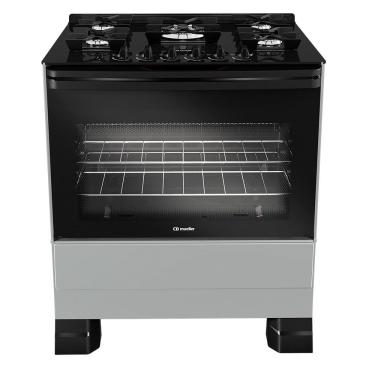 Imagem de Fogão MFV5BF com 5 Bocas e Mesa de Vidro Mueller