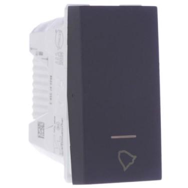 Imagem de Módulo Pulsador Campainha 10 Amperes 250 Volts Grafite Orion - S701126