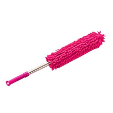 Imagem de Espanador de Pó Retrátil com Cabo Extensor Ajustável, Microfibra Macia, Antiestático, para Móveis e Carro - Marca Ferreira Faria