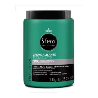 Imagem de Creme Alisante Sfera Profissional 1 Kg Forte - NAZCA