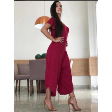 Imagem de Macacão Para Gestante C/ Manga Super Elegante Roupa Grávida - Wild, Vi