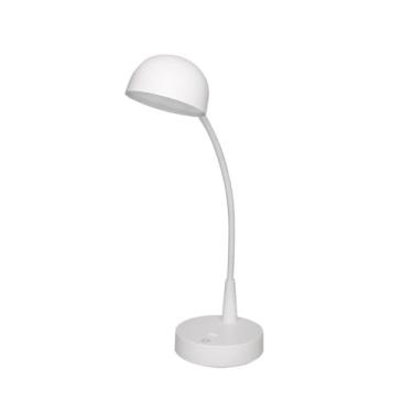 Imagem de Luminária de Mesa LED Taschibra Cup, Recarregável, 300lm, 3 Temperaturas de Cor, Controle Touch, Branco