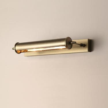 Imagem de Lâmpada Frontal De Espelho Vintage, Luminária De Vaidade De Banheiro Com 2 Luzes, Lâmpada De Parede Com Acabamento Em Latão Antigo Escovado, Tomada E14 Luminária De Parede De Estilo Europeu