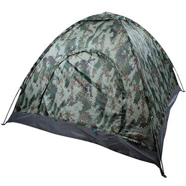 Imagem de Luqeeg Barraca de Acampamento de 3-4 Pessoas, Tenda de Abrigo de Camada única Tendas Portáteis de Mochila Com Janela de Ventilação e Malha Fina para Acampamento Ao Ar Livre Mochila