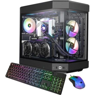 Imagem de PC de mesa para jogos iBUYPOWER Y60 preto - Intel Core i9 14900KF - GeForce RTX 4070Ti Super 16 GB - 32 GB DDR5 RAM - 2 TB NVMe - preto-Y60BI9N47TS02