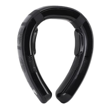 Imagem de Asixxsix Ventilador do Pescoço Portátil, 3 Velocidades Ajustáveis de 360 ° de Resfriamento fã Pessoal Sem Lâmina, Fãs Pessoais Operados por Bateria de 7000mAh, Fãs Leves e Vestíveis para (Preto