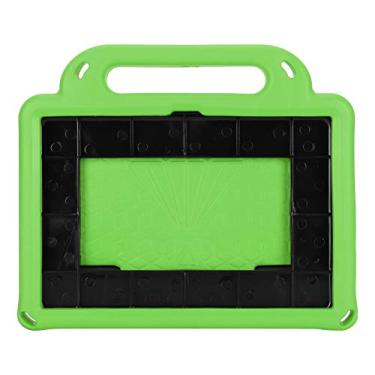 Imagem de Domary Caixa de Tampa à Prova de Choque Tablet Stand Slave Tablet Caso para Fire HD 8/8 Mais 2020 Crianças Amigas (Verde)