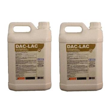 Imagem de Kit 2 Desincrustante Detergente Alcalino Clorado Daclac 5L - Borlen