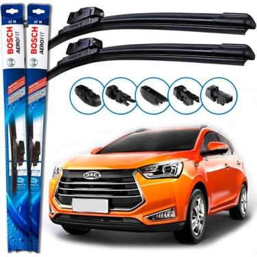 Imagem de Par Palheta Limpador Parabrisa Bosch Jac T40 2017 2018 2019 2020 2021 