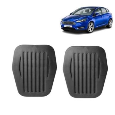 Imagem de Kit de Capa de Pedal (Freio+Embreagem) do Focus 2013/2019 - Mil Peças