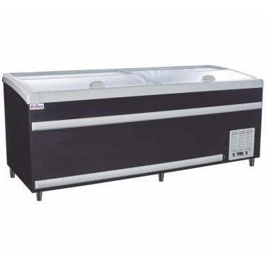 Imagem de Ilha Modular Linha Suprema Rf312 Frilux Ilha 800 Litros Preto 220v